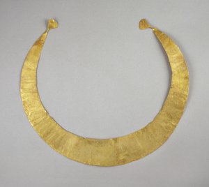 Lunula, from Cork, early Bronze Age